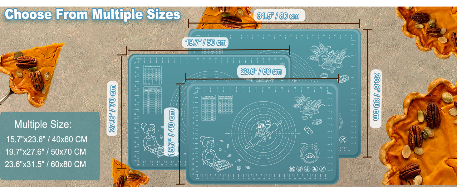 Silicone Pastry Mat 28