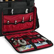 Bartender Kit, 11-Piece Cocktail Shaker Set with Bartender Travel Carrying Bag