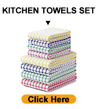 Homaxy Kitchen Towels and Dishcloths Set, 12 x 12 and 13 x 28 Inches, Set of 8 100% Cotton Waffle Weave Check Plaid Kitchen Dish Towels, Super Soft and Absorbent Dish Cloths, Black & Grey