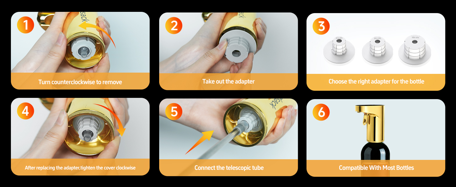 5-in-1 Electric Wine Decanter & Smart Liquor Dispenser - Easter Party Essential | Automatic Aerator with 1-999ml Precision Dosing | Easter Gift for Wine Lovers, Whiskey Enthusiasts & Hosts(Gold)