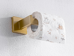 TQKAG 6-Piece Bathroom Towel Bar Sets Brushed Gold 23.6 inch Towel Bar Stainless Steel Towel Ring Coat Hook and Toilet Paper Holder Bathroom Hardware Set Wall Mounted Bathroom Accessories Kit