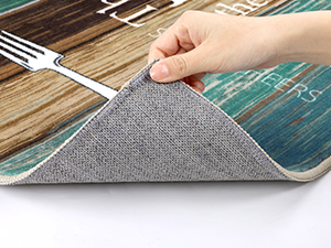 Vaukki Boho Kitchen Rug Sets 3 Pieces, Washable Kitchen Mats for Floor, Non Slip Soft Kitchen Area Rug Floor Mat for Kitchen, Laundry Room and Hallway (Teal, 20''x32''+20''x47''+20''x59'')