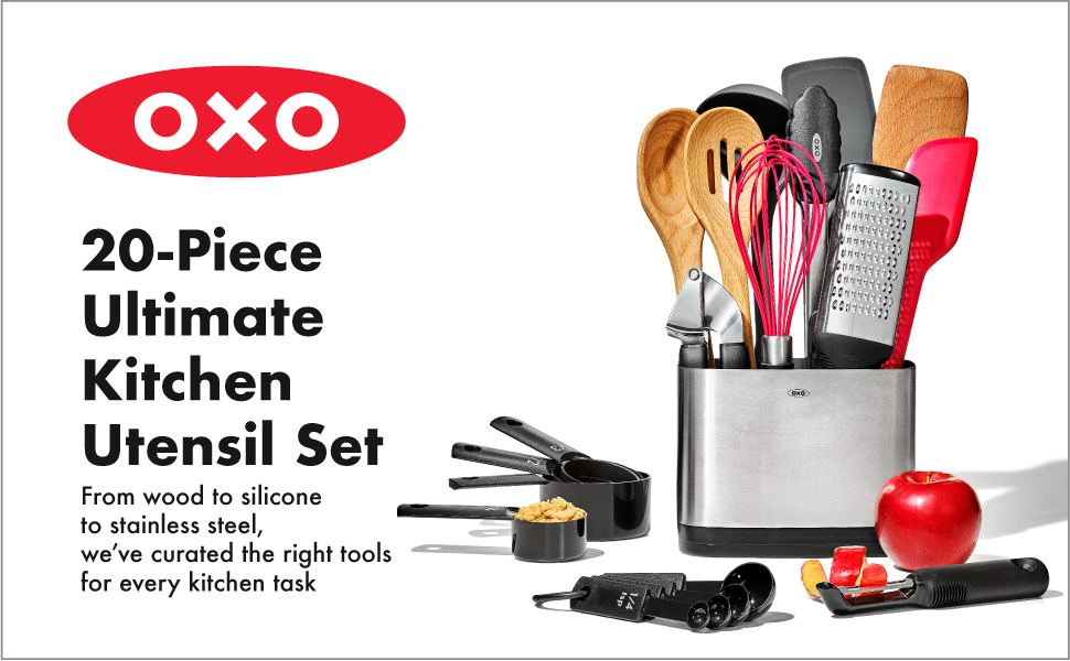 OXO Good Grips 20 Piece Everyday Kitchen Set