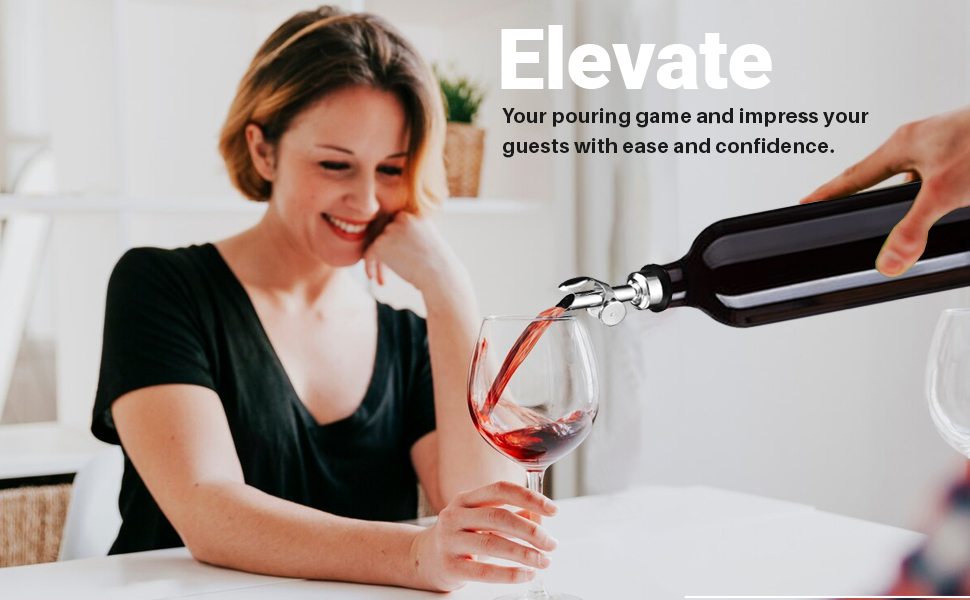 Weighted Stainless Steel Liquor Bottle Pourers: Auto Flip Spouts for Precise Pouring, Leak-Proof and Dishwasher-Safe (4pcs - Black)