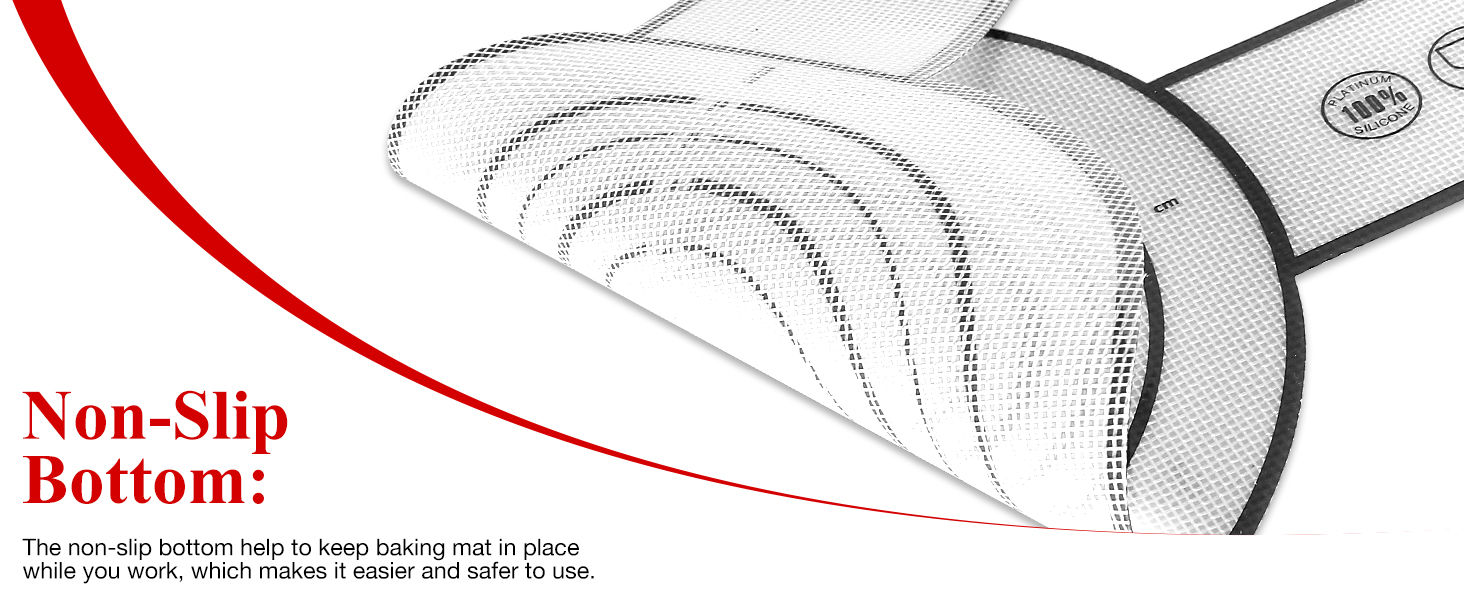 Silicone Bread Sling for Dutch Oven Baking Mat With Extra Long Handles Sourdough Bread Baking Supplies Non-Stick Silicone Mat Reusable Heat Resistant Food Grade Cooking Sheets Liners 2 PCS