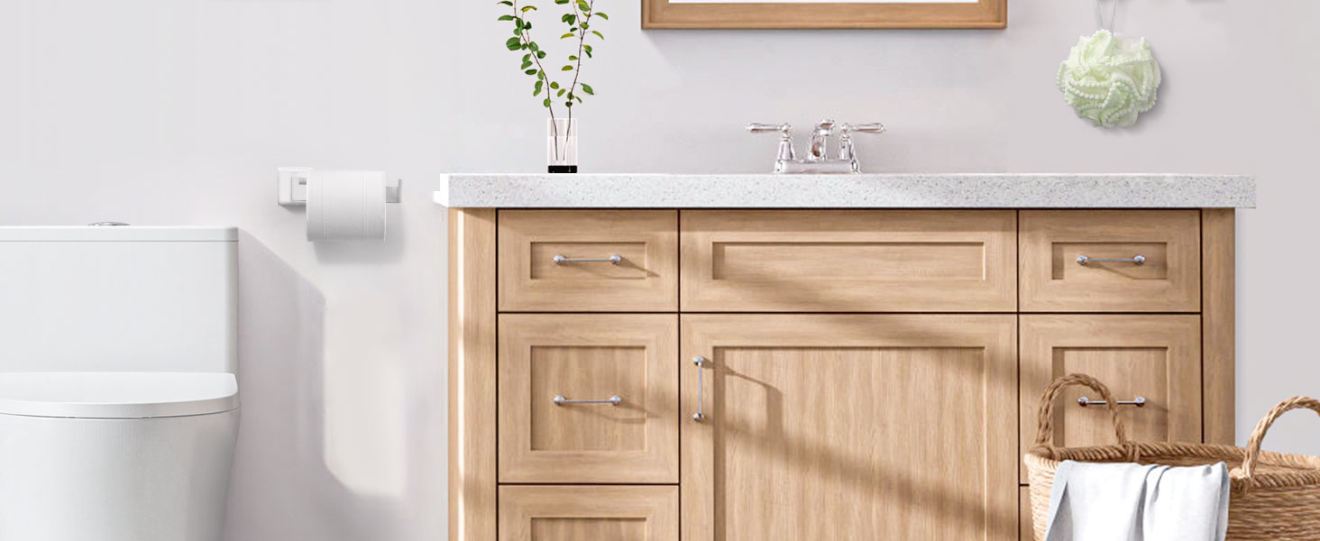 10-Pieces Brushed Nickel Bathroom Accessories Set, Stainless Steel Bathroom Hardware Set, Towel Racks for Bathroom Wall Mounted 24 Inch Bath Towel Bar Set.