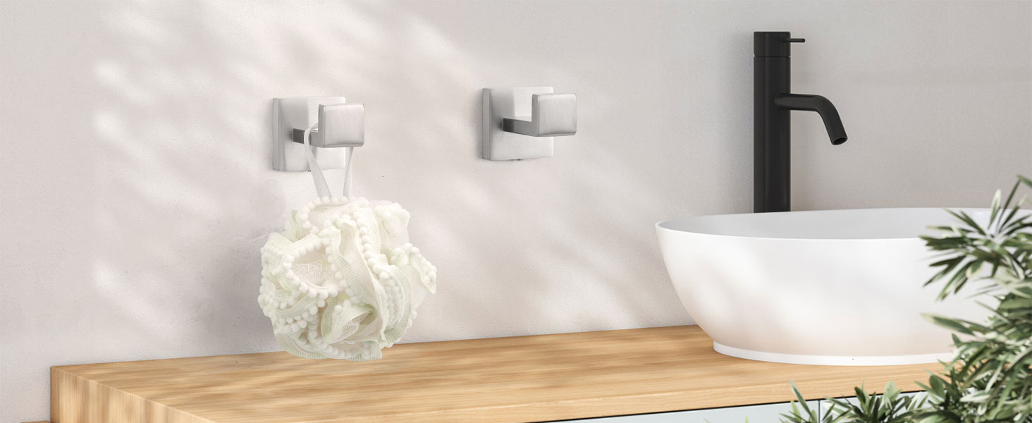 10-Pieces Brushed Nickel Bathroom Accessories Set, Stainless Steel Bathroom Hardware Set, Towel Racks for Bathroom Wall Mounted 24 Inch Bath Towel Bar Set.