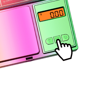 Digital Pocket Scale 300g/0.01g(10.58 oz x 0.001 oz),Rainbow Mini Scale for Food Ounces and Grams,Iridescent Plating Small Jewelry Gram Scale, Tare for Jewelry, Medicine, Coffee,Herbs,Coins