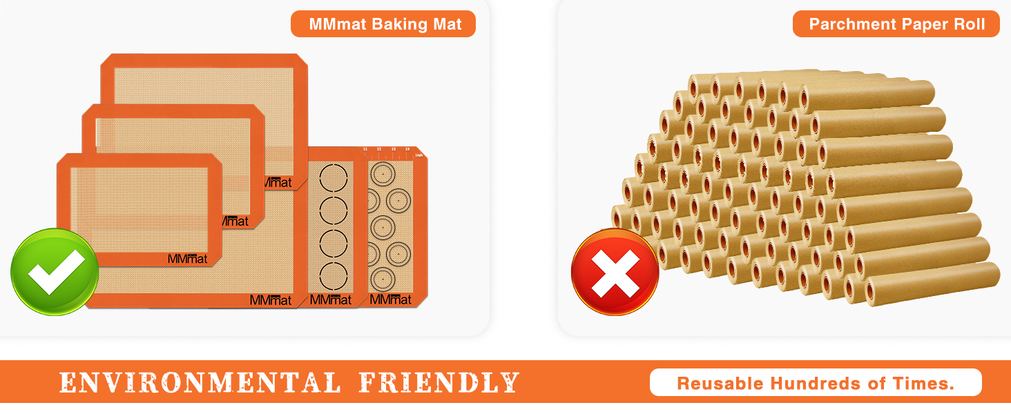 Silicone Baking Mats Set of 2 Square Non-Stick Reusable Air Fryer Linner - Best German Silicone - 9 inch