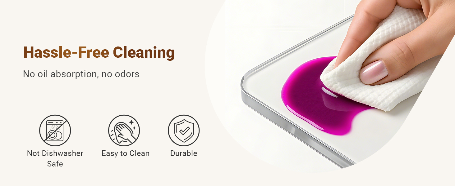 Acrylic Cutting Board with Counter Lip, 17.5x13.5 Inch Clear Cutting Boards for Kitchen Counter, Large Cutting Board Non Slip for Countertop Protector, Apartment Essentials Kitchen Decor Gifts