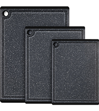 Plastic Cutting Boards for Kitchen, 3-Piece Large Cutting Board Set Dishwasher Safe Chopping Boards with Non-slip Feet and Juice Grooves, Kikcoin