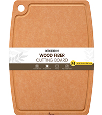 Plastic Cutting Boards for Kitchen, 3-Piece Large Cutting Board Set Dishwasher Safe Chopping Boards with Non-slip Feet and Juice Grooves, Kikcoin