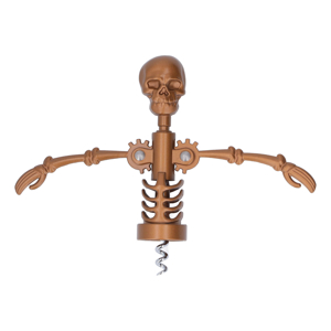 Skull Corkscrew Wine Bottle Opener Skeleton Opening Tool Metal Corkscrews Bone Wine Wine Red Wine Red Wine Wine with for Wing Corkscrews