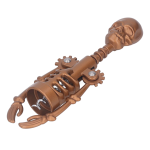 Skull Corkscrew Wine Bottle Opener Skeleton Opening Tool Metal Corkscrews Bone Wine Wine Red Wine Red Wine Wine with for Wing Corkscrews