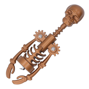 Skull Corkscrew Wine Bottle Opener Skeleton Opening Tool Metal Corkscrews Bone Wine Wine Red Wine Red Wine Wine with for Wing Corkscrews