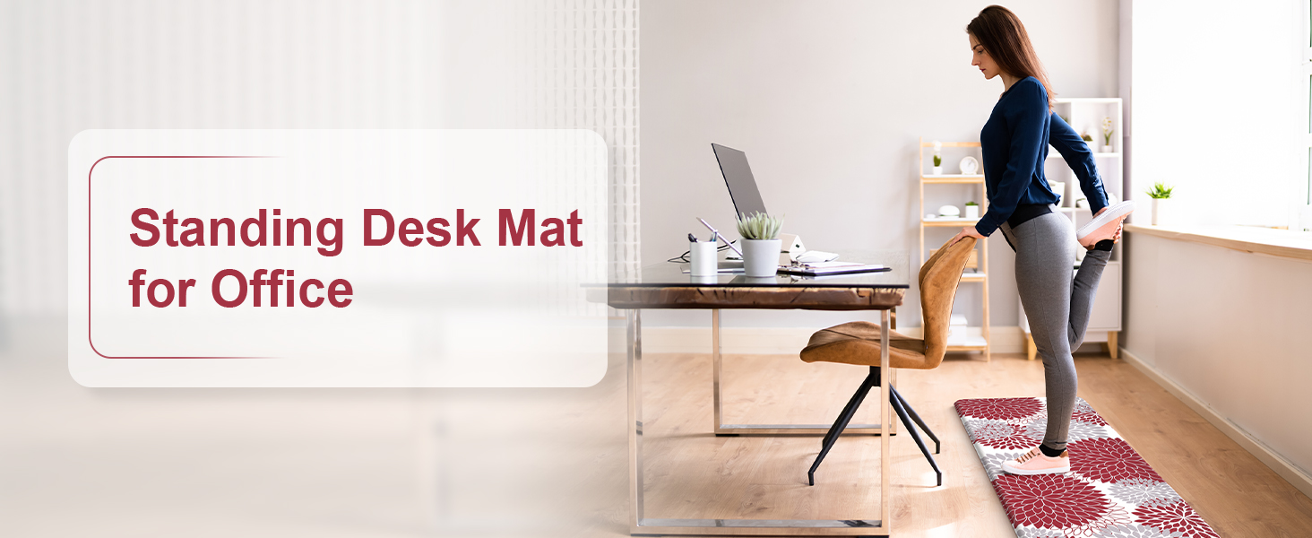 Anti Fatigue Kitchen Mats for Floor 2PCS,17