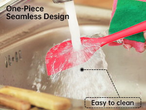 Barsone 5-Piece Silicone Spatula Set - Heat Resistant 446°F Food Grade BPA Free, Nonstick Cookware Safe Dishwasher Safe Kitchen Tools for Baking, Cooking, Stirring, Multicolor.