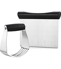 Spring Chef Magnetic Measuring Cups and Spoons Set of 9, Nesting Kitchen Tool with Easy to Read Markings for Measuring Dry or Liquid Ingredient, BPA Free, Black