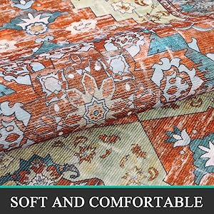 Bsmathom Farmhouse Kitchen Rugs Sets 3 Piece with Runner, Non Slip Kitchen Rugs and Mats Set Non Skid Washable Kitchen Floor Mat for Kitchen Floor Hallway Living Room Office Entryway