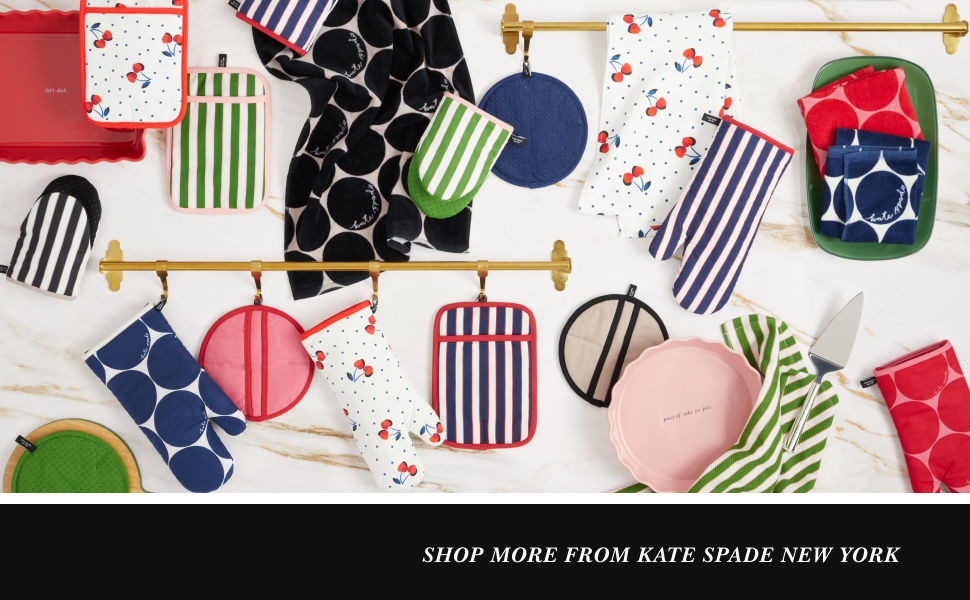 kate spade new york Botanical Stripe Pot Holder 2-Pack Set, 7