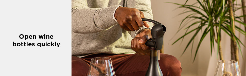 Rabbit Wine Lever Corkscrew Wine Opener With Built In Foil Cutter