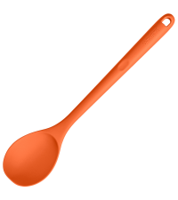 Silicone Kitchen Cooking Utensil Set: U-Taste 600ºF Heat Resistant 13.6in Extra Long Kitchen Tools, Food-Grade Non-Stick Spatula Turner Spoon Ladle for Stir Frying, Serving, Mixing (5 Pieces, Orange)