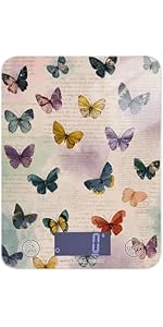 Food Scale Kitchen Scale Food Scales Digital Weight Grams and Ounces Small Electronic Food Scale for Baking Cooking Checkered Black White