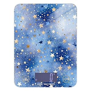 Food Scale Kitchen Scale Food Scales Digital Weight Grams and Ounces Small Electronic Food Scale for Baking Cooking Checkered Black White