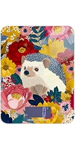 Food Scale Kitchen Scale Food Scales Digital Weight Grams and Ounces Small Electronic Food Scale for Baking Cooking Checkered Black White