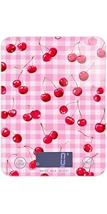 Food Scale Kitchen Scale Food Scales Digital Weight Grams and Ounces Small Electronic Food Scale for Baking Cooking Checkered Black White