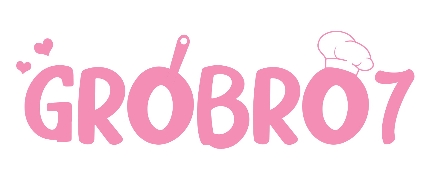 GROBRO7 6Pcs Funny Oven Mitts Pot Holders The Kitchen is The Heart of The Home Heat Resistant Hot Pad Machine Washable Gloves with Hanging Loop Pocket Hot Pad for Baking Cooking Pink