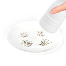 Salt and Pepper Grinder Set of 2 - Wood Salt and Pepper Mill with Adjustable Coarseness Ceramic Core - Manual Salt Grinders Refillable Spice Mills - Pepper Shakers for Sea Salt/Chili/Sesame, 6.5 Inch