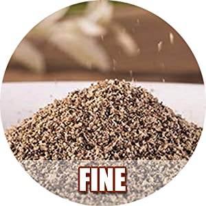 Salt and Pepper Grinder Set of 2 - Wood Salt and Pepper Mill with Adjustable Coarseness Ceramic Core - Manual Salt Grinders Refillable Spice Mills - Pepper Shakers for Sea Salt/Chili/Sesame, 6.5 Inch