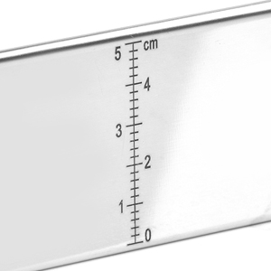 Guowall Extensible Stainless Steel Square Cake Mold Heavy Duty Adjustable Mousse Ring Rectangle Shaped Detachable Mousse Cake Cutter, Pastry DIY Baking Tool - 10 * 7in