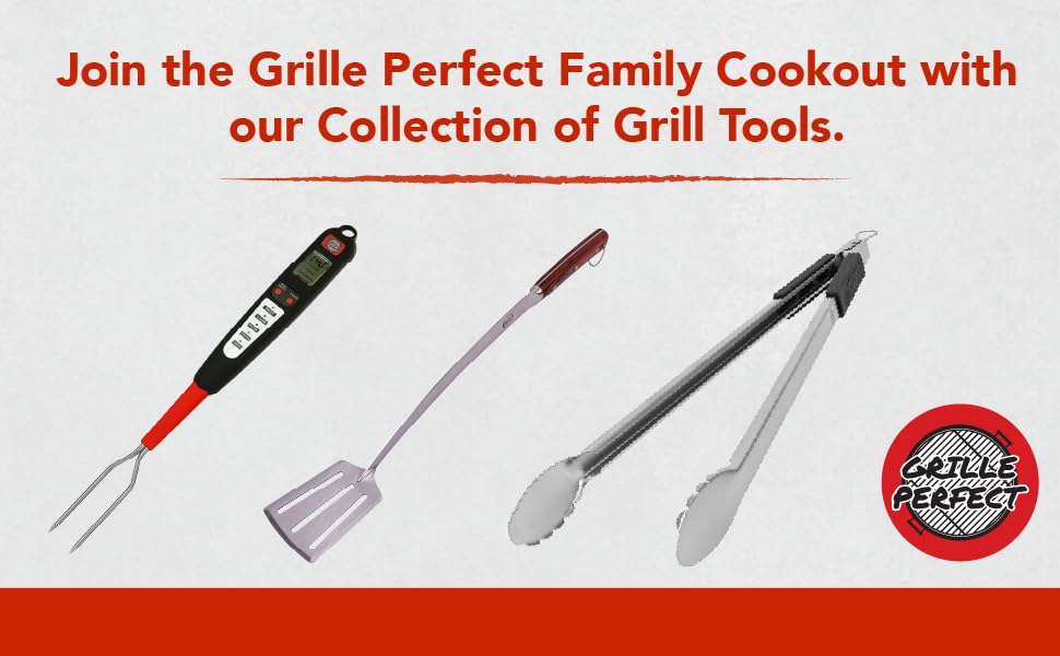 Digital Meat Thermometer Fork for Grilling and BBQ Fast Read Electronic Probes with Ready Alarm Quick Accurate Barbecue Temperature for Steak Chicken Hot Grilled Food