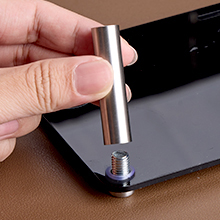 Cocktail Shaker Set Bartender Kit : 15-Piece Bar Tool Set with Acrylic Stand Bars Set with All Practical Bar Accessories, for Drink Mixing, Bar, Home, Lounge & Party, Silver