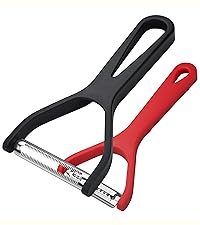 Vegetable Peeler Large Peelers for Kitchen, Y Wide Veggie Shredder for Cabbage Lettuce Julienne, Swivel Stainless Steel Blades Big Size