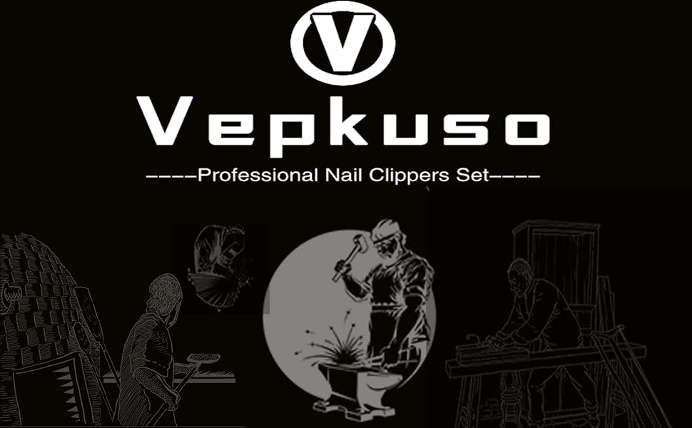 Nail Clippers for Seniors, Wide Jaw Fingernail Clippers and Angled Head Toenail Clippers for Thick Nail, Professional German Nail Clippers for Men, Women&Pregnant，Black