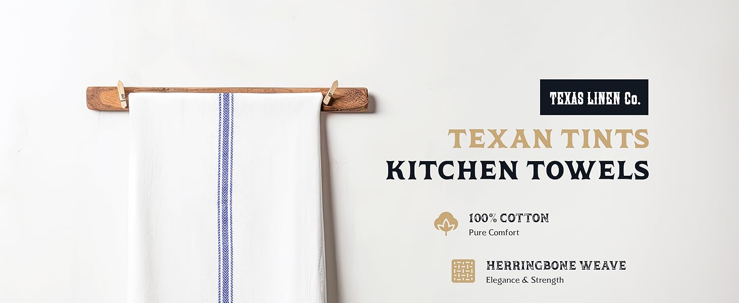 TEXAS LINEN CO. Cotton Kitchen Towels 12 Pack - 15 x 25 Inches - Highly Absorbent Dish Towels for Kitchen Drying, Soft Durable Reusable Quick Dry Tea, Kitchen and Dish Cloths Set - Grey Stripe