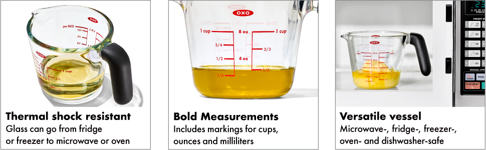 OXO Good Grips 1 Cup Glass Measuring Cup