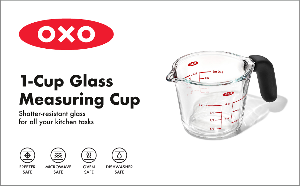 OXO Good Grips 1 Cup Glass Measuring Cup