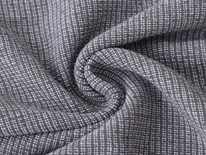 Homaxy Premium Kitchen Towels(18”x 28”, 6 Pack), Large Cotton Kitchen Hand Towels, Flat and Terry Dish Towels, 380 GSM Highly Absorbent Tea Towel Set with Hanging Loop, Grey