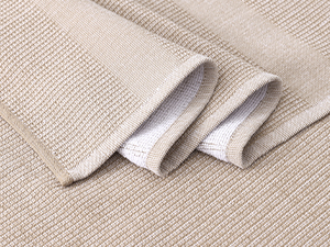 Homaxy Premium Kitchen Towels(18”x 28”, 6 Pack), Large Cotton Kitchen Hand Towels, Flat and Terry Dish Towels, 380 GSM Highly Absorbent Tea Towel Set with Hanging Loop, Grey