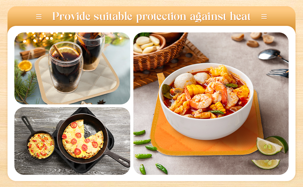 Layhit 36 Pcs Pot Holders for Kitchens Cotton Heat Resistant Potholders Oven Pot Holders Washable Hot Pads Bulk Potholders with Hanging Loops Cloth Coaster Mitts for Cooking Baking 7 x 7 Inch 9 Colors