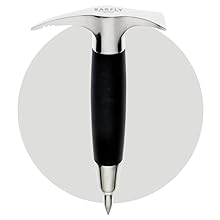 Barfly Diamond Lattice Etch Heavy Duty Spring Bar Strainer, Gun Metal Black