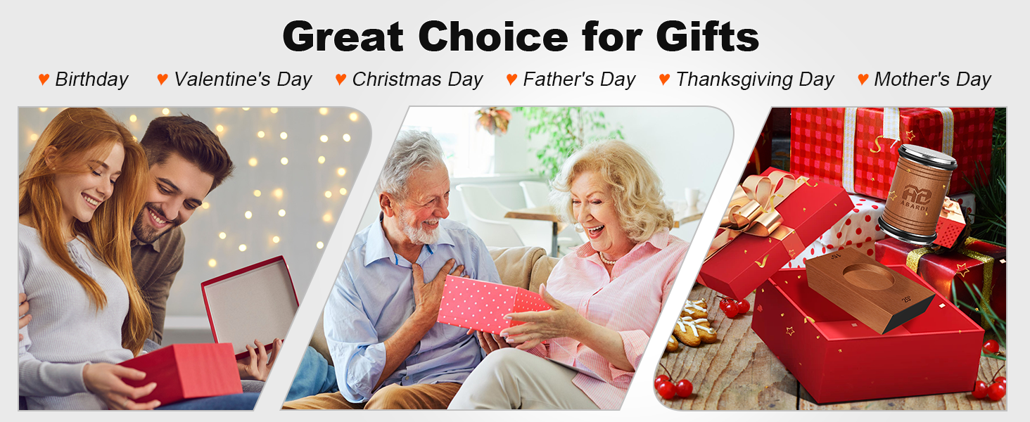 Abardi Rolling Knife Sharpener, Knife Sharpening with Diamonds Made Easy, Knife Sharpeners Kit with 15 & 20 Degree Magnetic Angle, Kitchen Gadgets Birthday Gifts for Men Dad Husband Fathers (Walnut)