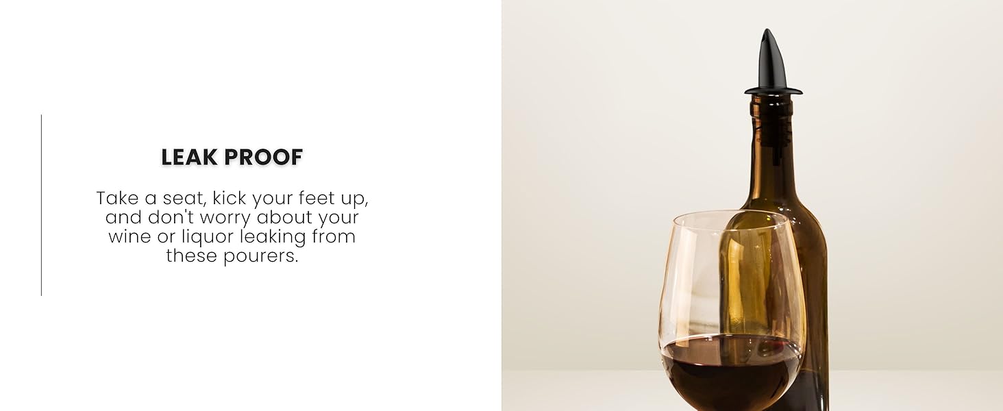 Esatto 100 Piece Plastic Bottle Pourer - Versatile Drink and Alcohol Pourer Spout - Easy Install, Durable, Professional Bar Tool