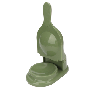 2-in-1 Plastic Dumpling Maker and Wrapper, Green Dough Press Mold Tool for Homemade Dumplings, Wontons, Pastries, Kitchen Gadget