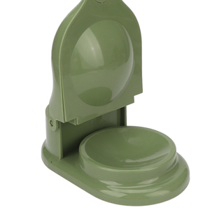 2-in-1 Plastic Dumpling Maker and Wrapper, Green Dough Press Mold Tool for Homemade Dumplings, Wontons, Pastries, Kitchen Gadget
