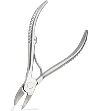 Heavy Duty Podiatrist Toenail Clippers for Thick and Ingrown Nails, Hand Forged Stainless Steel Toe Nail Clippers for Men Women Seniors